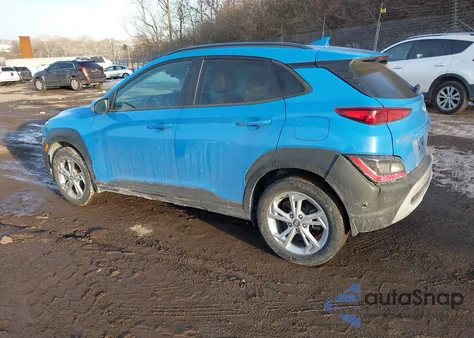 2022 Hyundai Kona Sel from USA, damaged, VIN KM8K6CAB3NU838589
